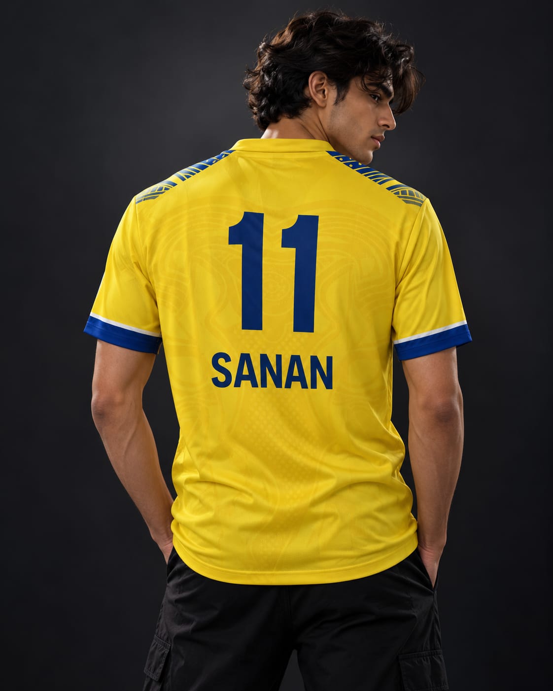 Kerala Blasters FC Home Jersey – Yellow & Blue 26/27