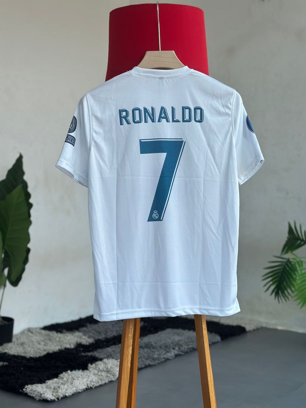 Real Madrid 2017/18 Home Jersey – CRISTIANO RONALDO #7 Edition -Half Sleeve