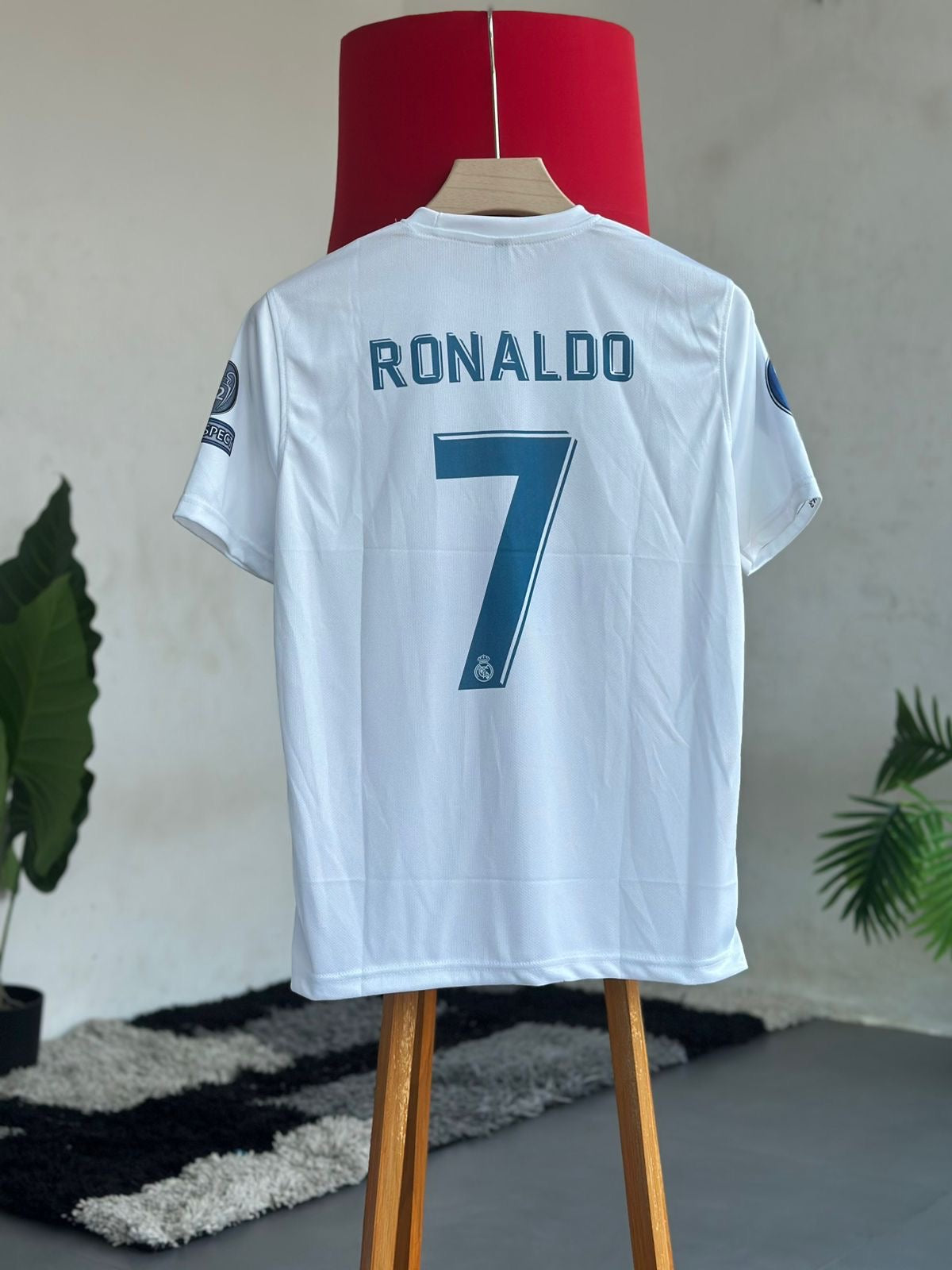 Real Madrid 2017/18 Home Jersey – CRISTIANO RONALDO #7 Edition -Half Sleeve