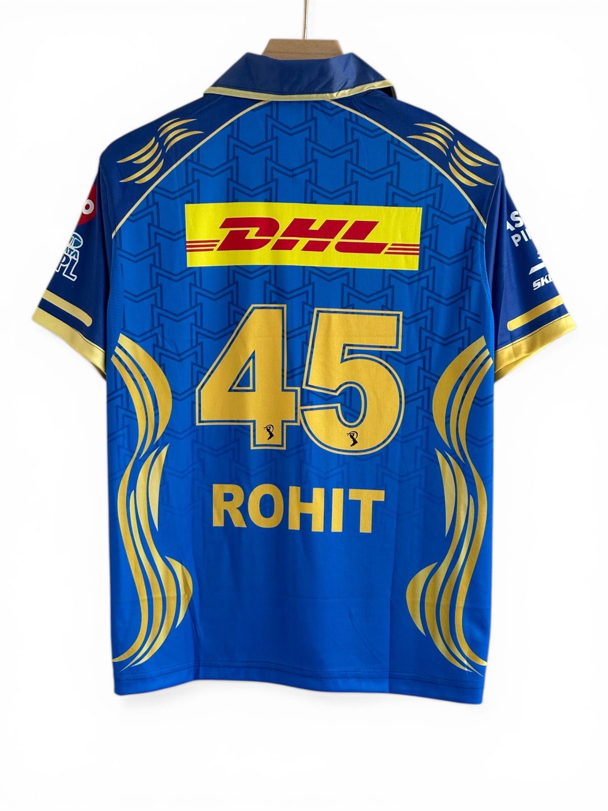 Mumbai Indians 2026 IPL Replica Fan Jersey – ROHIT Edition- Half Sleeve (Full Sublimation)