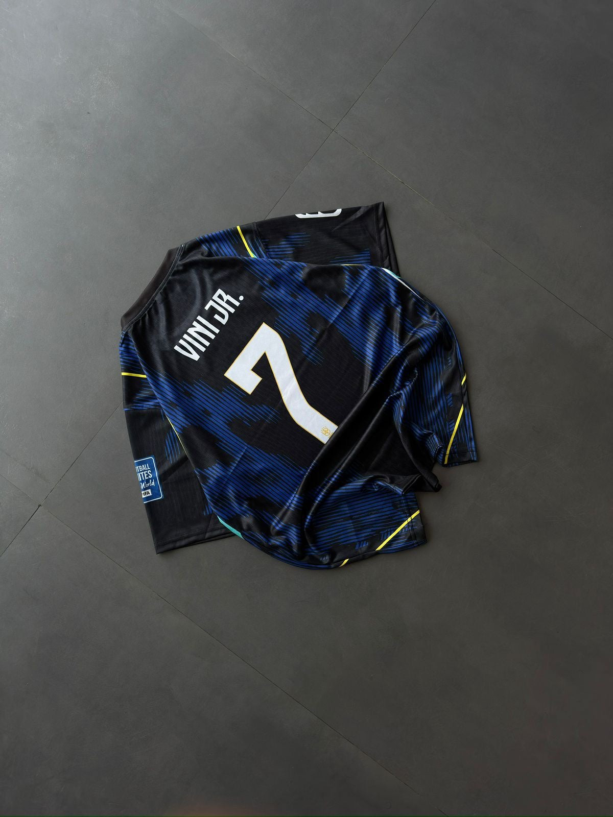 Jordan Brand x Brazil National Football Team 2026 World Cup Away Jersey – VINI JR Edition- Hlf Sleeve (Full Sublimation)