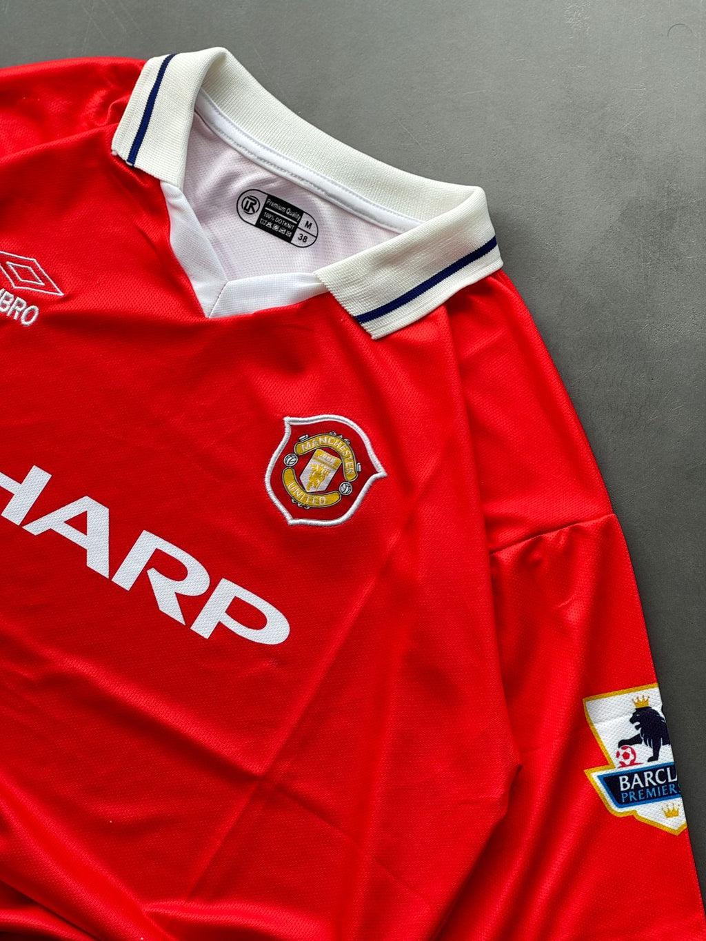 Manchester United 1999 Champions League final retro (FIVE-SLEEVE jersey) Beckham