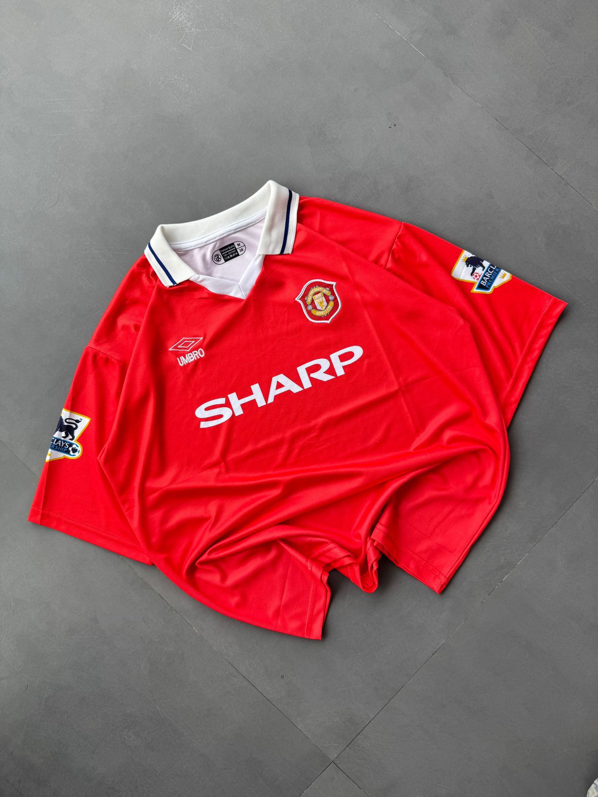 Manchester United 1999 Champions League final retro (FIVE-SLEEVE jersey) Beckham