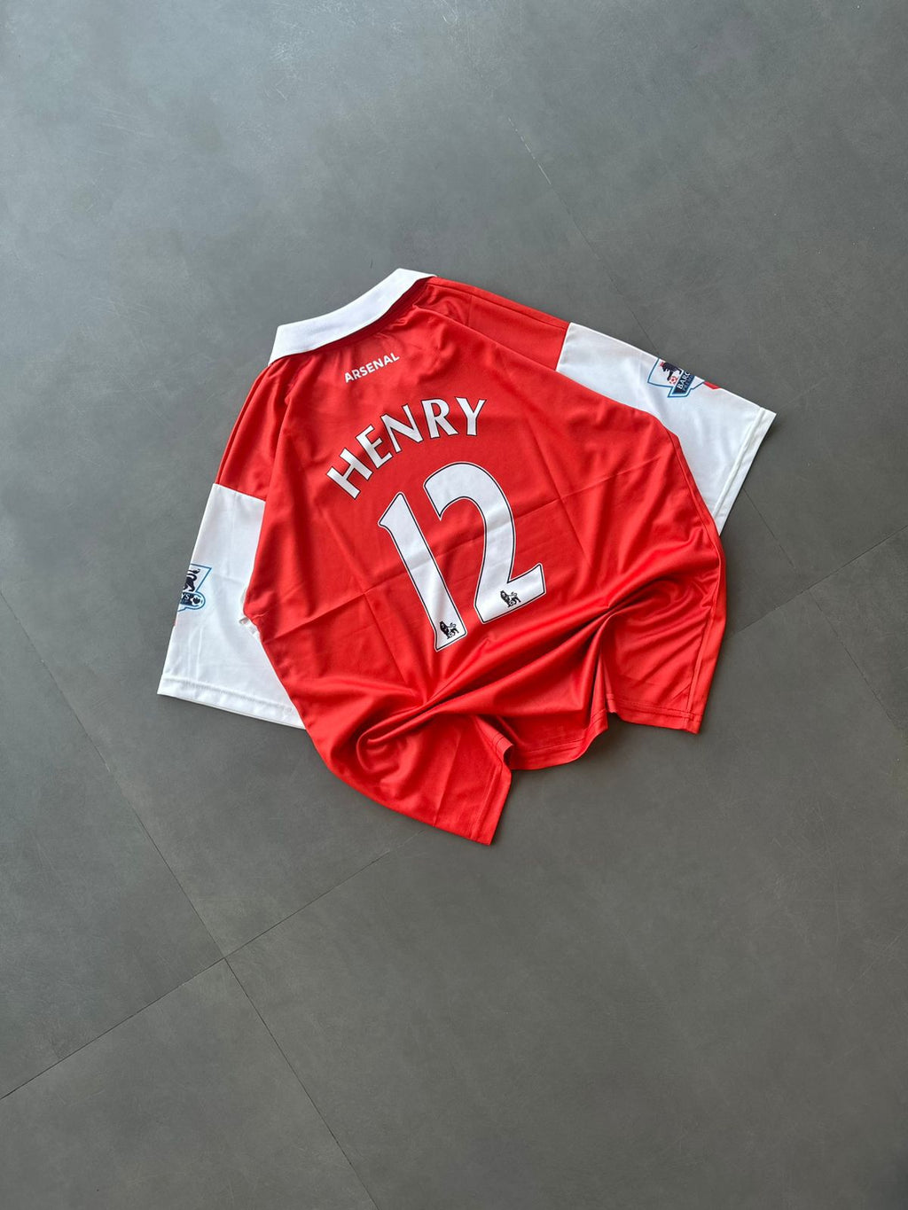 vintage Arsenal home football (FIVE-SLEEVE jersey) 2006-2008 era Henry