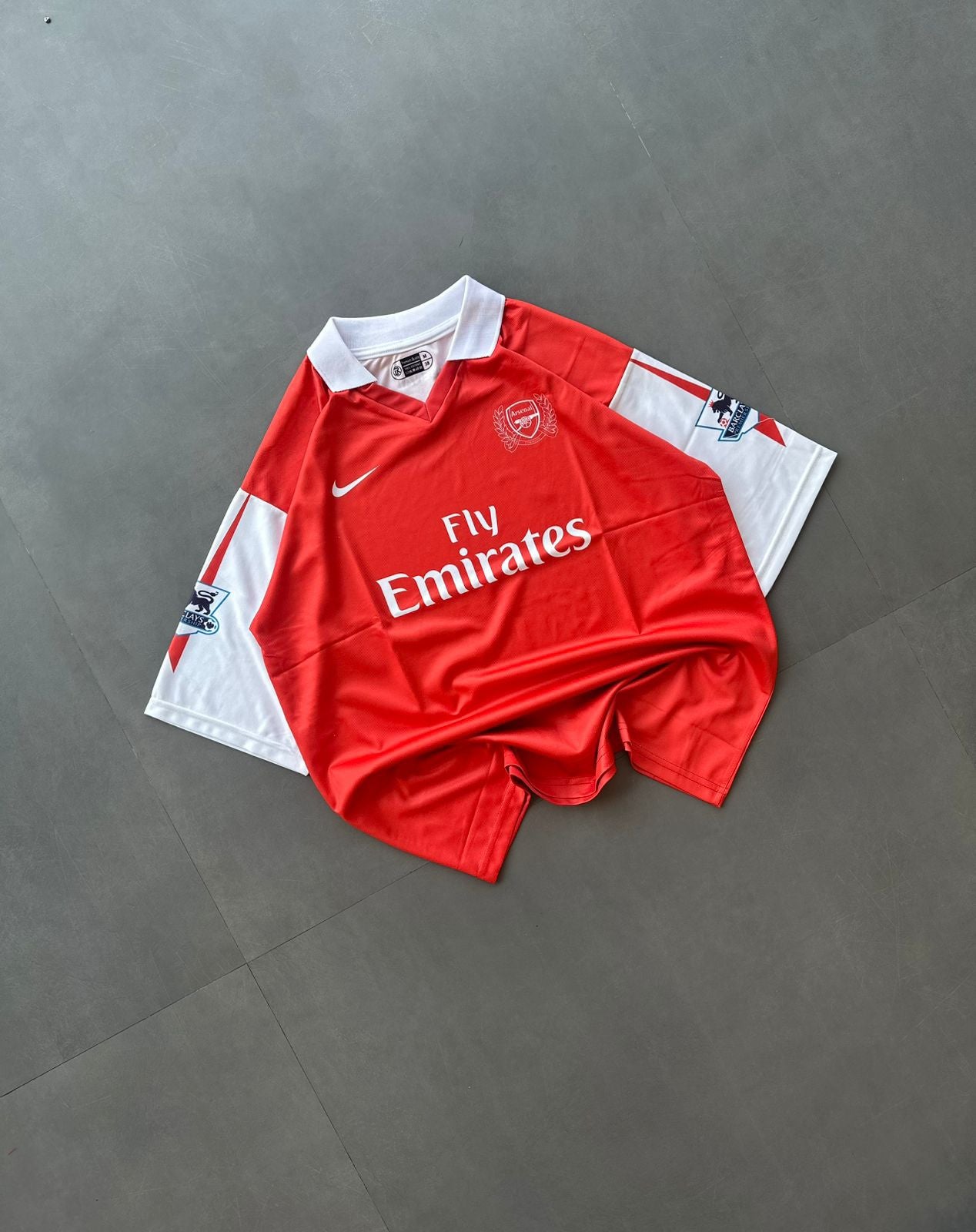 vintage Arsenal home football (FIVE-SLEEVE jersey) 2006-2008 era Henry
