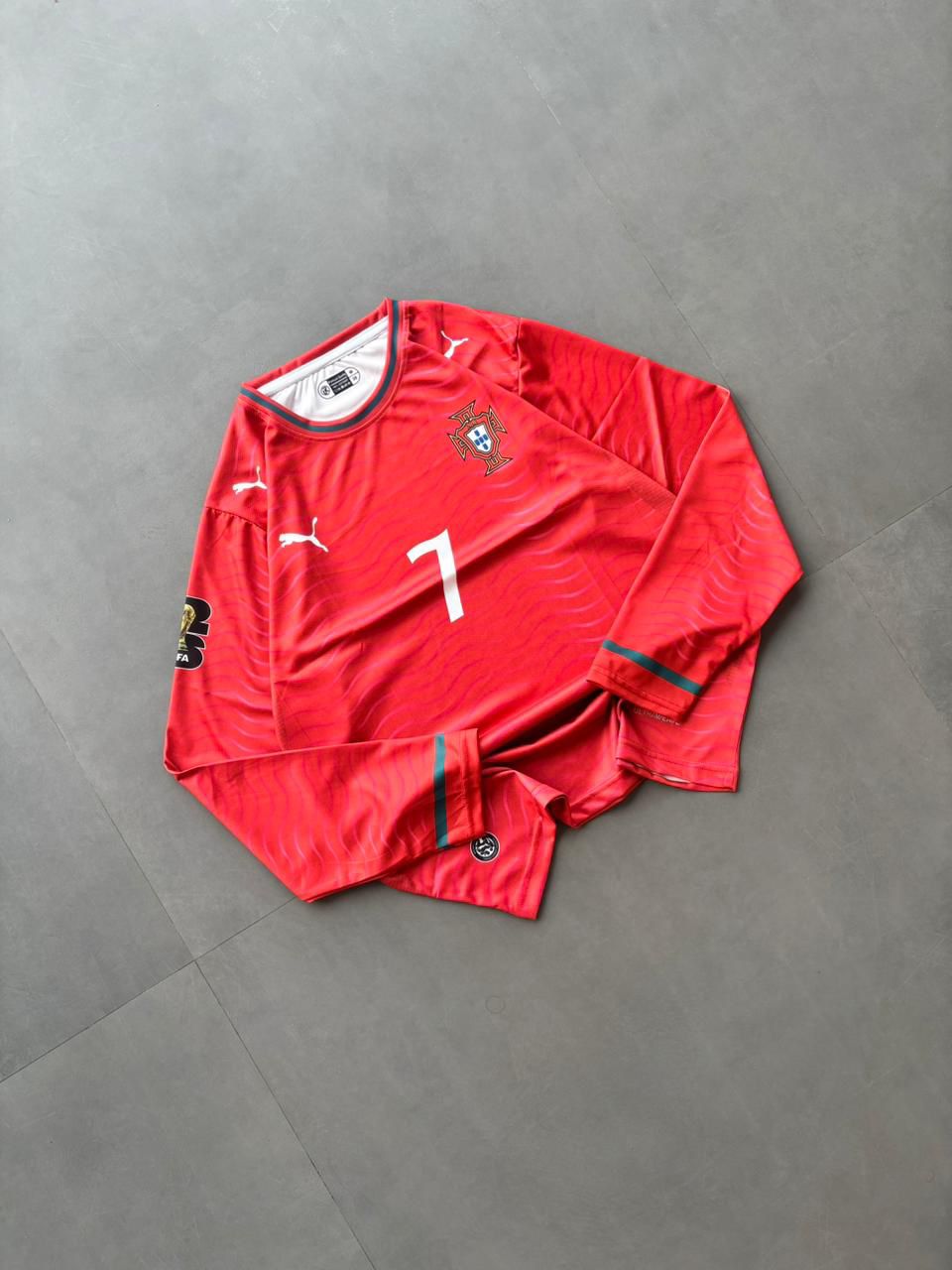 Portugal 2026 Home (Full-Sleeve Jersey)  Ronaldo