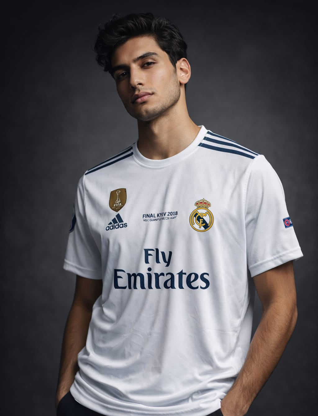 Real Madrid 2017/18 Home Jersey – CRISTIANO RONALDO #7 Edition -Half Sleeve
