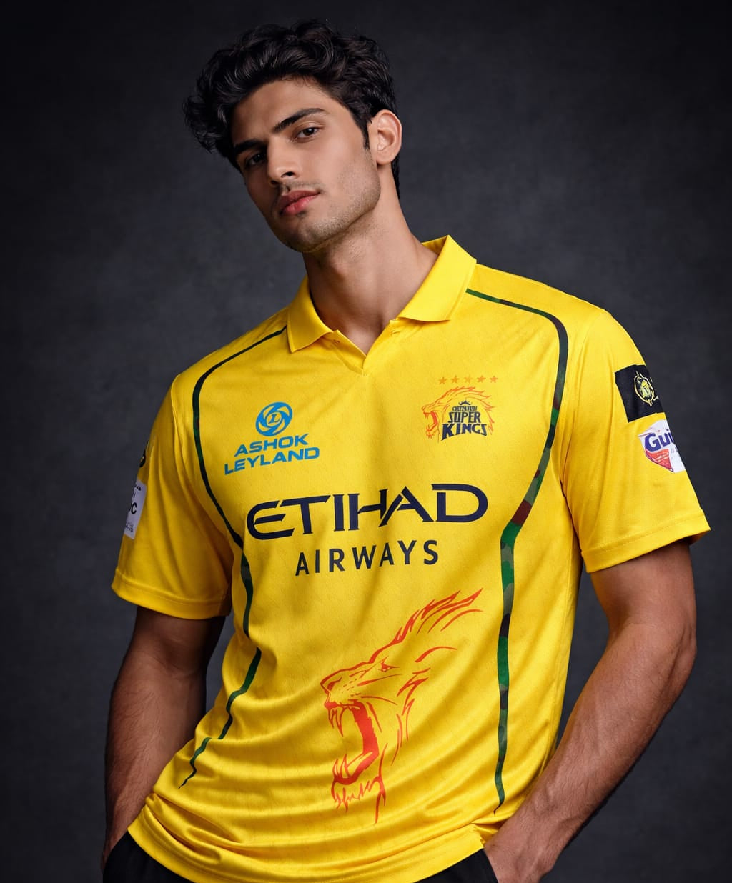 Chennai Super Kings 2026 Match Jersey – SANJU SAMSON Edition (Full Sublimation)