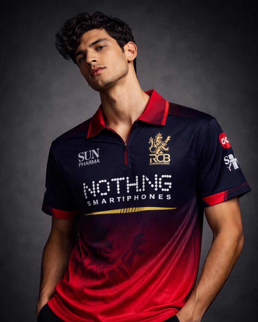 Royal Challengers Bengaluru 2026 Official Replica Jersey – VIRAT KOHLI Edition (Full Sublimation)