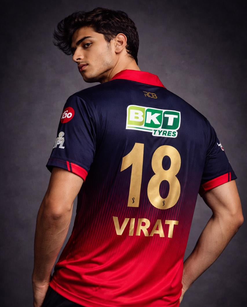 Royal Challengers Bengaluru 2026 Official Replica Jersey – VIRAT KOHLI Edition (Full Sublimation)