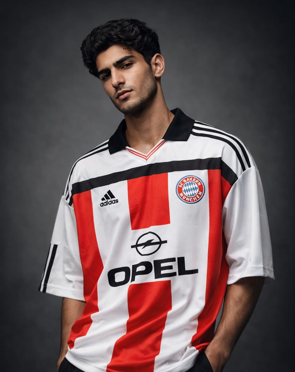 FC Bayern Munich 2000-2001 away (FIVE-SLEEVE jersey) Muller