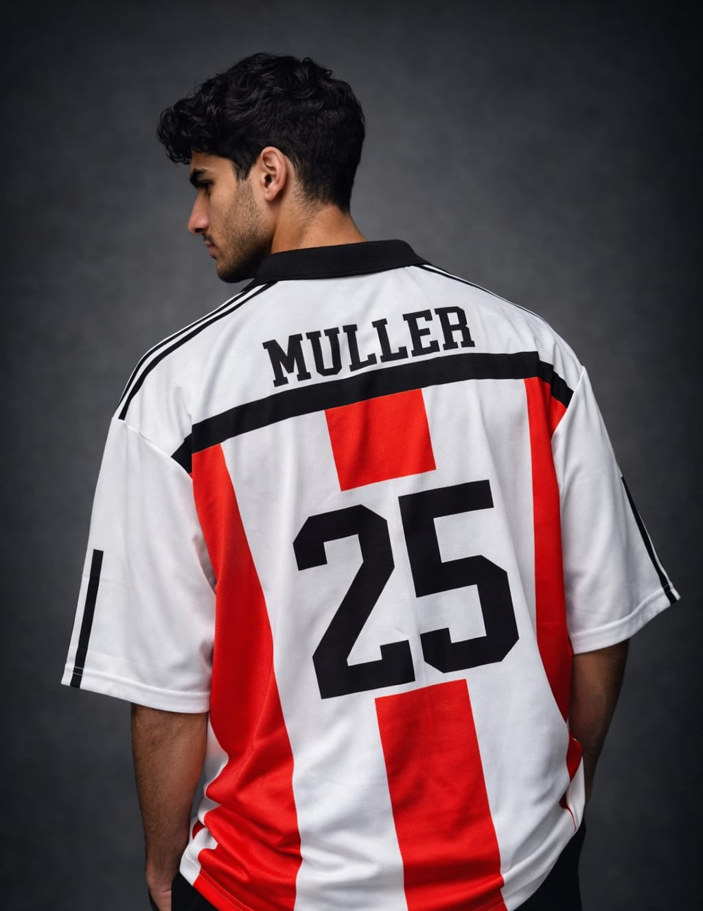 FC Bayern Munich 2000-2001 away (FIVE-SLEEVE jersey) Muller