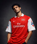 vintage Arsenal home football (FIVE-SLEEVE jersey) 2006-2008 era Henry