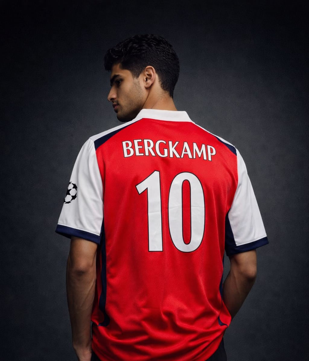 BERGKARMP Arsenal (Home)- Half Sleeve
