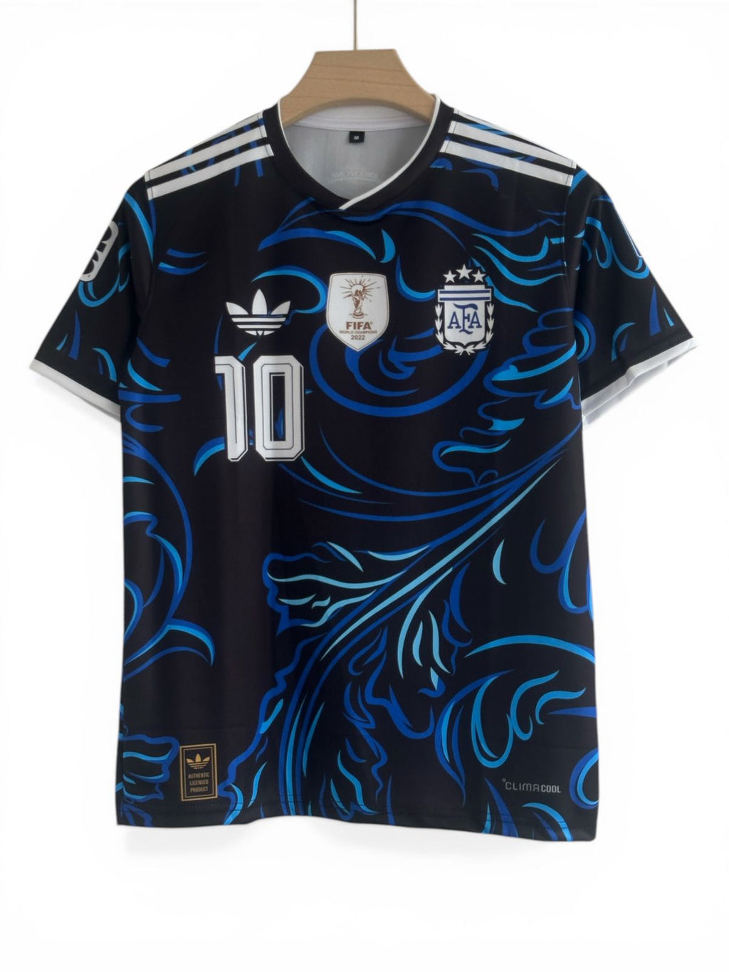 Argentina 2026 Away Jersey – Messi #10 Edition (Full Sublimation)- Half Sleeve