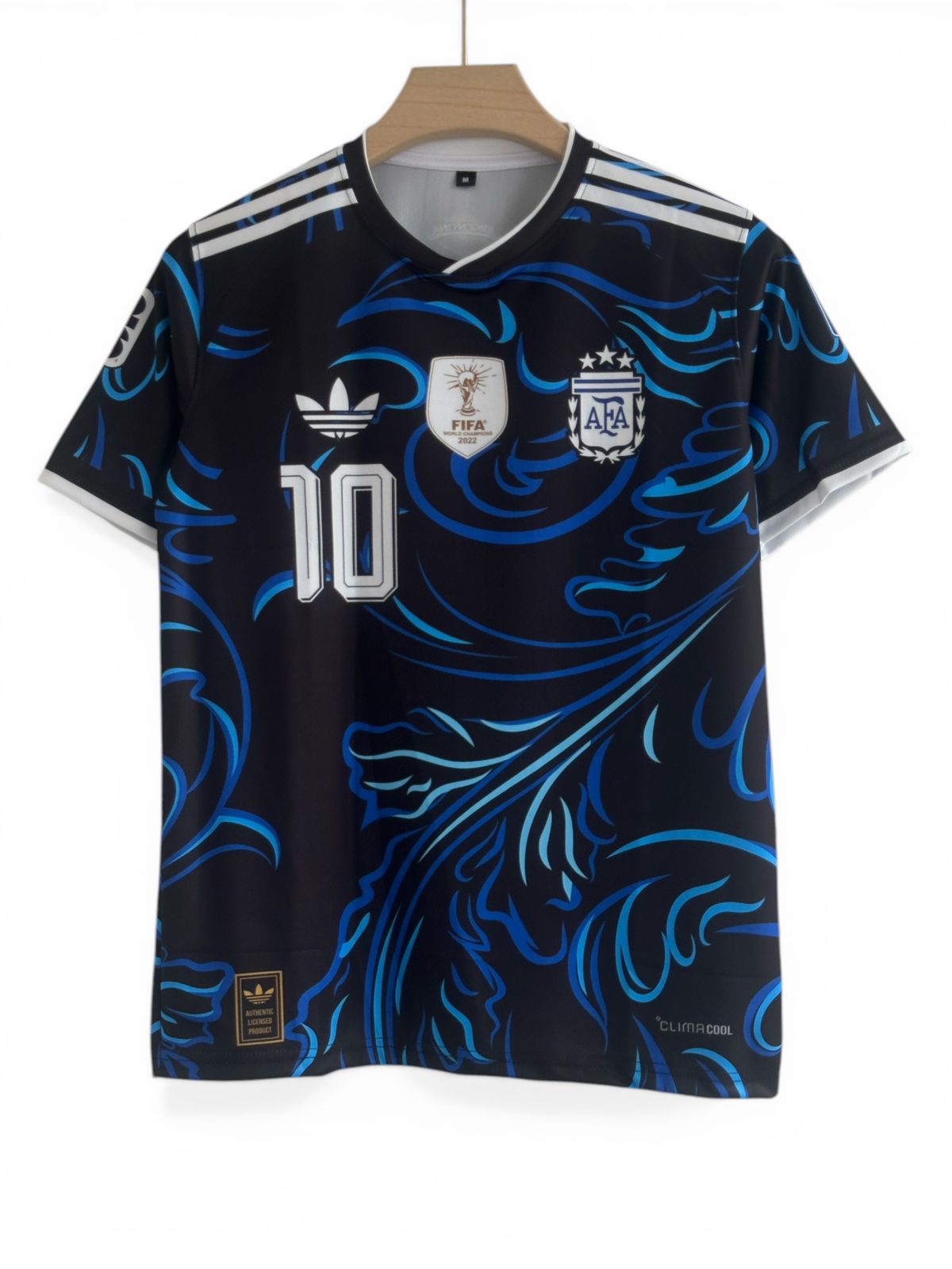 Argentina 2026 Away Jersey – Messi #10 Edition (Full Sublimation)- Half Sleeve