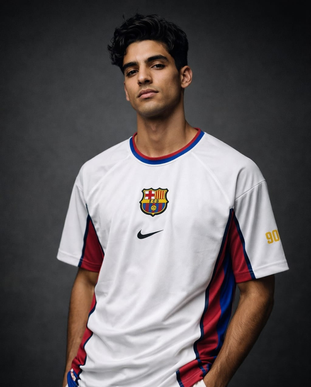 FC Barcelona 1998-1999 away (Half-Sleeve Jersey) Figo
