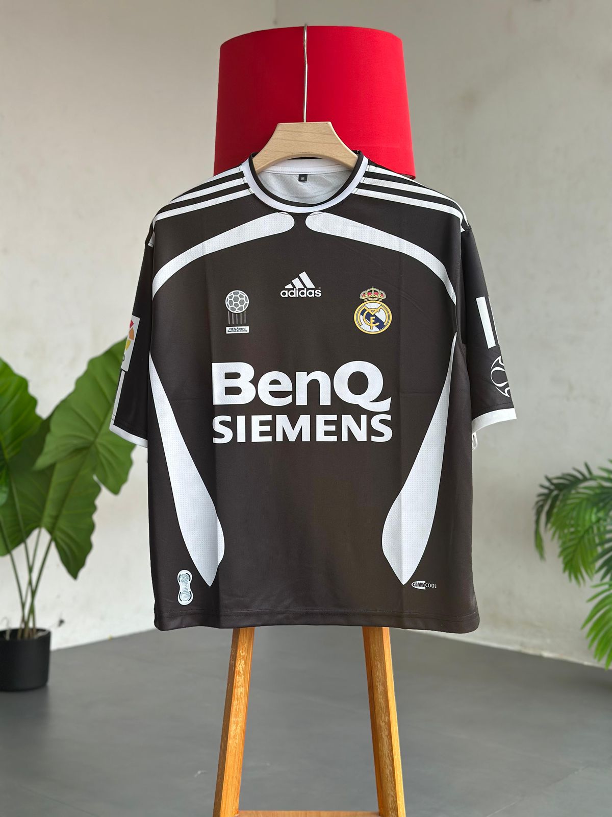 Real Madrid 2006–07 Away Jersey – David Beckham Edition (Five Sleeve, Full Sublimation)