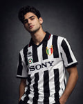 vintage 1995-1996 Juventus embroidery home (Half-Sleeve Jersey) Del Piero