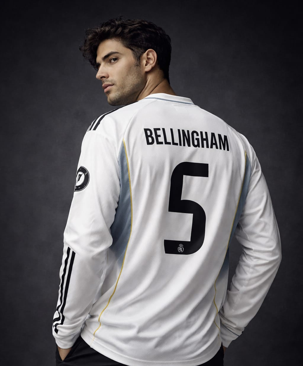 Real Madrid 2025/26 Home (Full-Sleeve Jersey) Bellingham