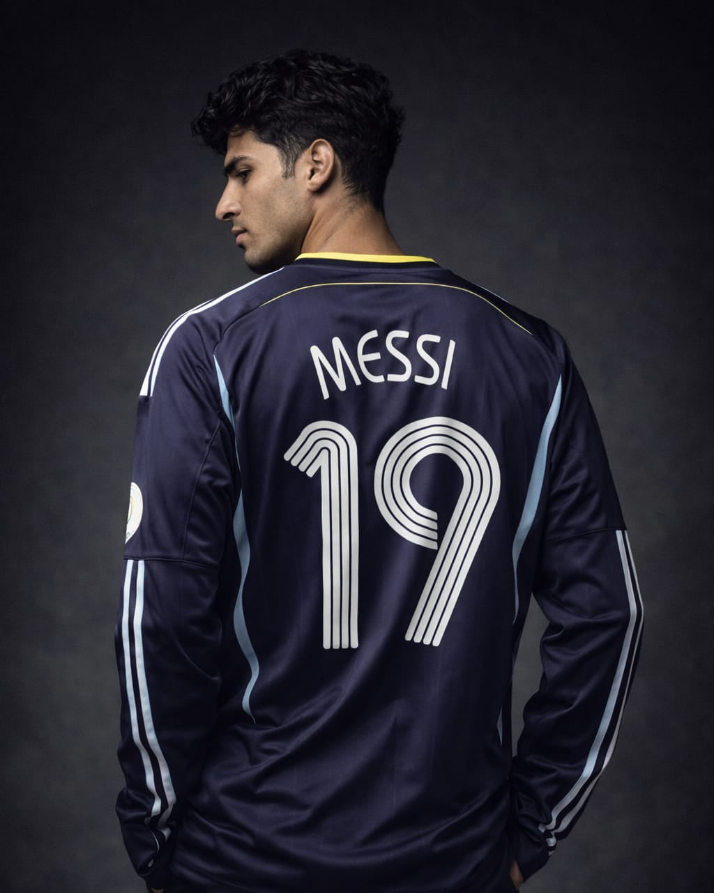 Argentina 2006 Away (Full-Sleeve Jersey)  Messi