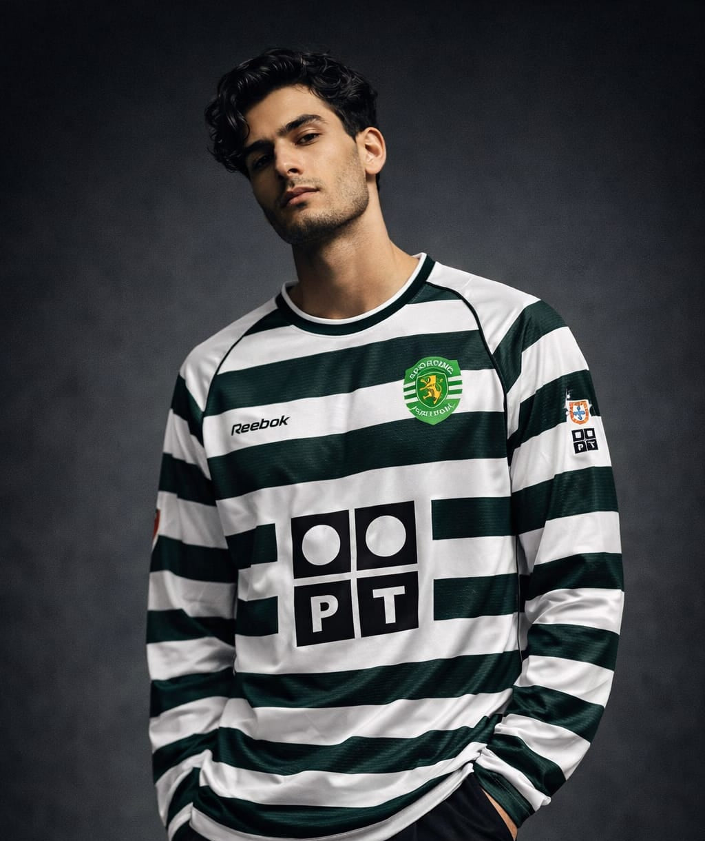 Sporting CP 2001–03 Home (Full-Sleeve Jersey) Ronaldo