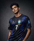 Jordan Brand x Brazil National Football Team 2026 World Cup Away Jersey – VINI JR Edition- Hlf Sleeve (Full Sublimation)