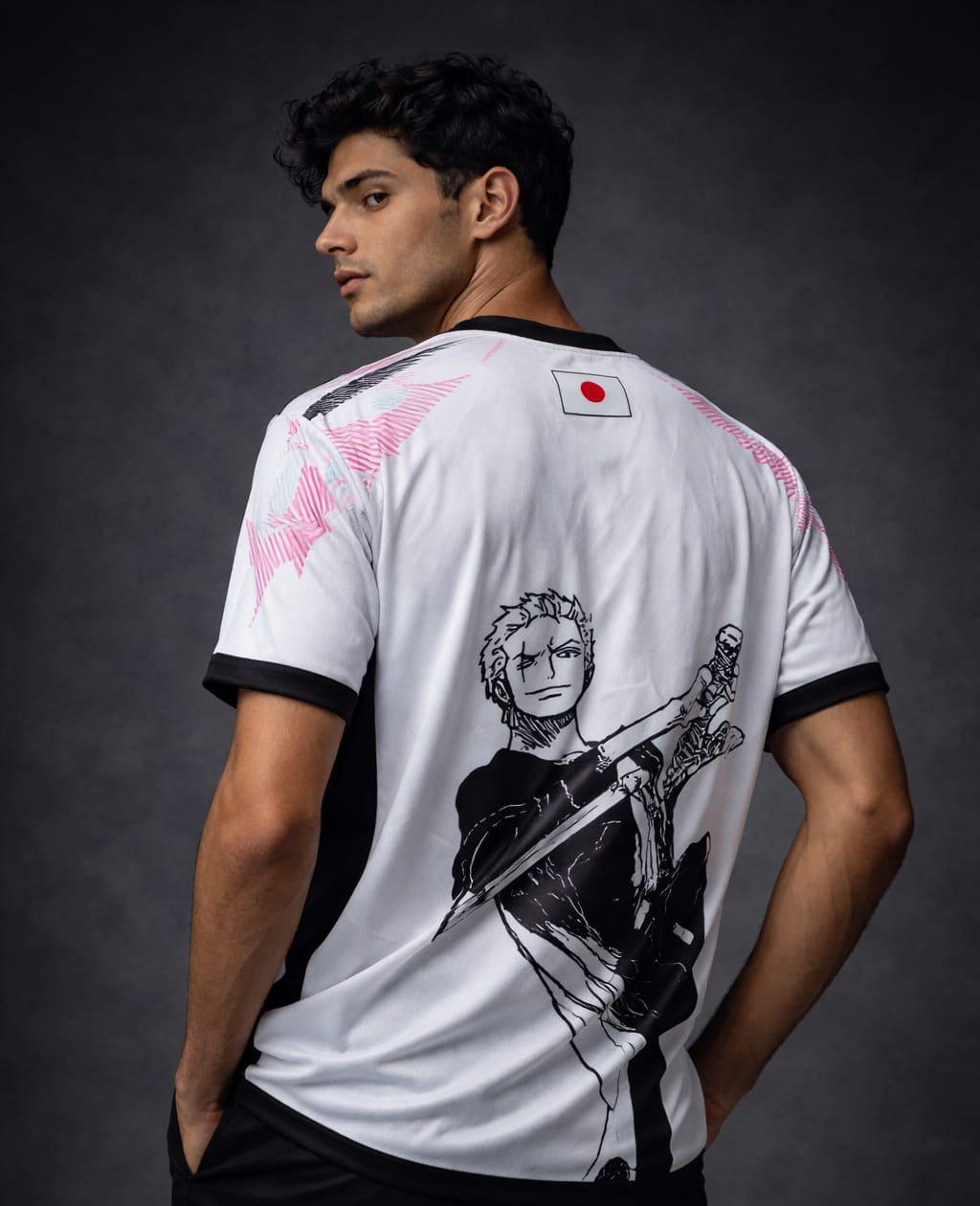 Japan Special Edition Anime Jersey – Roronoa Zoro Inspired - Half Sleeve (Full Sublimation)