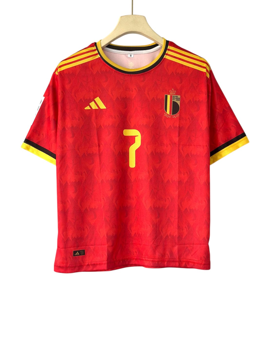 2026-27 Belgium home kit ft Kevin De Bruyne