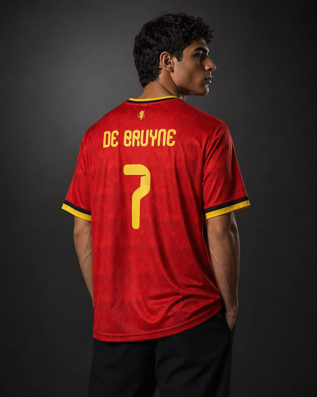 2026-27 Belgium home kit ft Kevin De Bruyne