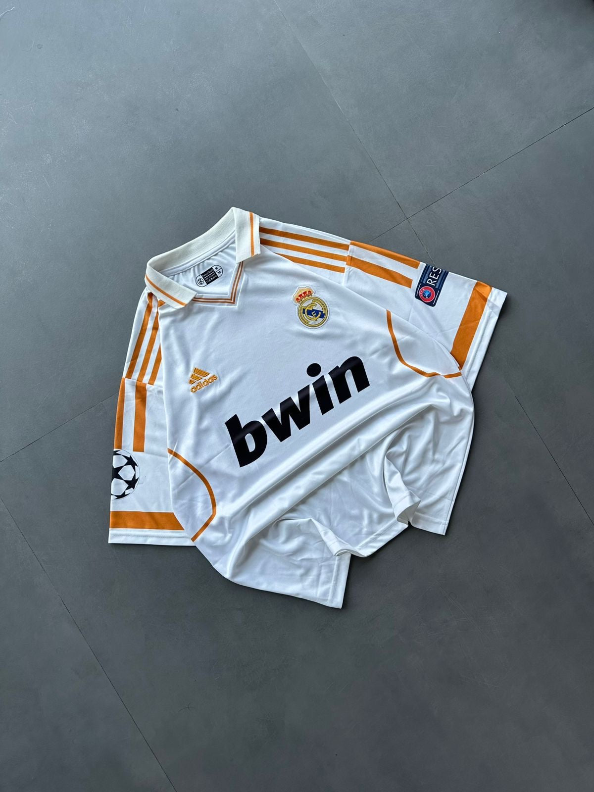 Real Madrid 2011/12 Home Jersey – CRISTIANO RONALDO Edition- Five Sleeve (Embroidered, Collar)