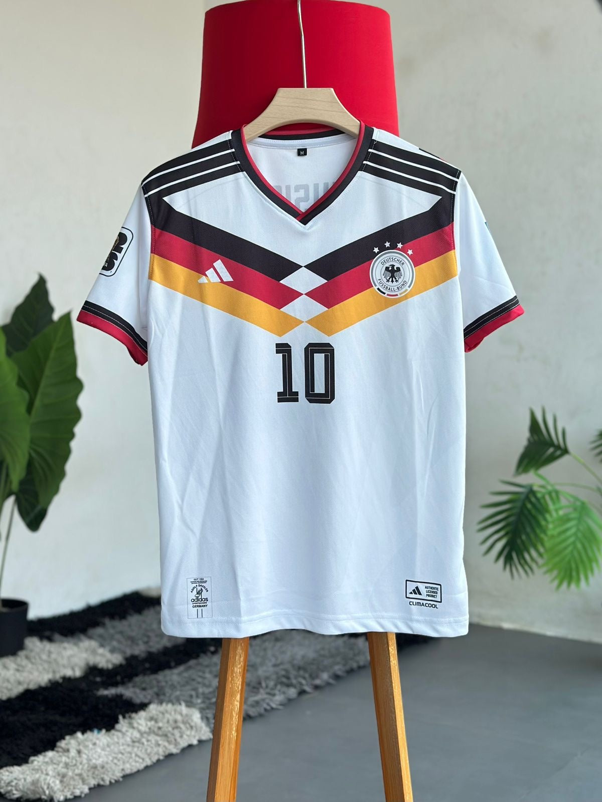 2026 World Cup Jersey – Jamal Musiala #10 Edition - Half Sleeve (V-Neck, Full Sublimation)