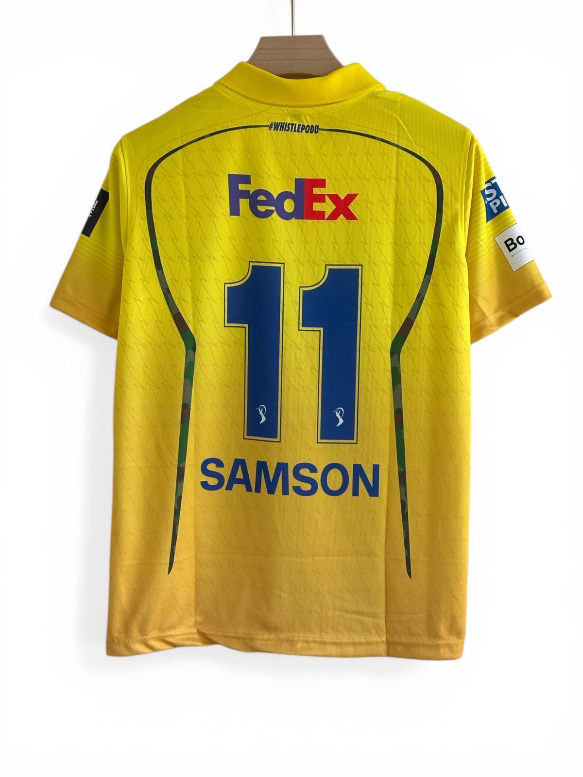 Chennai Super Kings 2026 Match Jersey – SANJU SAMSON Edition (Full Sublimation)