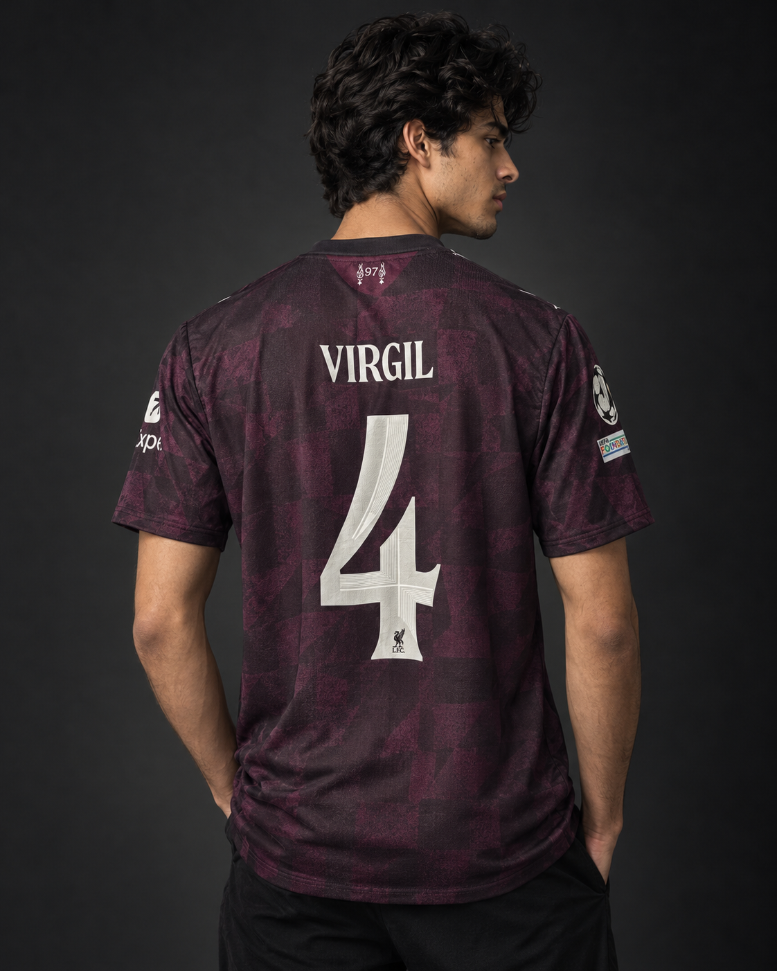 Liverpool FC 2026–27 Third Jersey – Virgil van Dijk #4