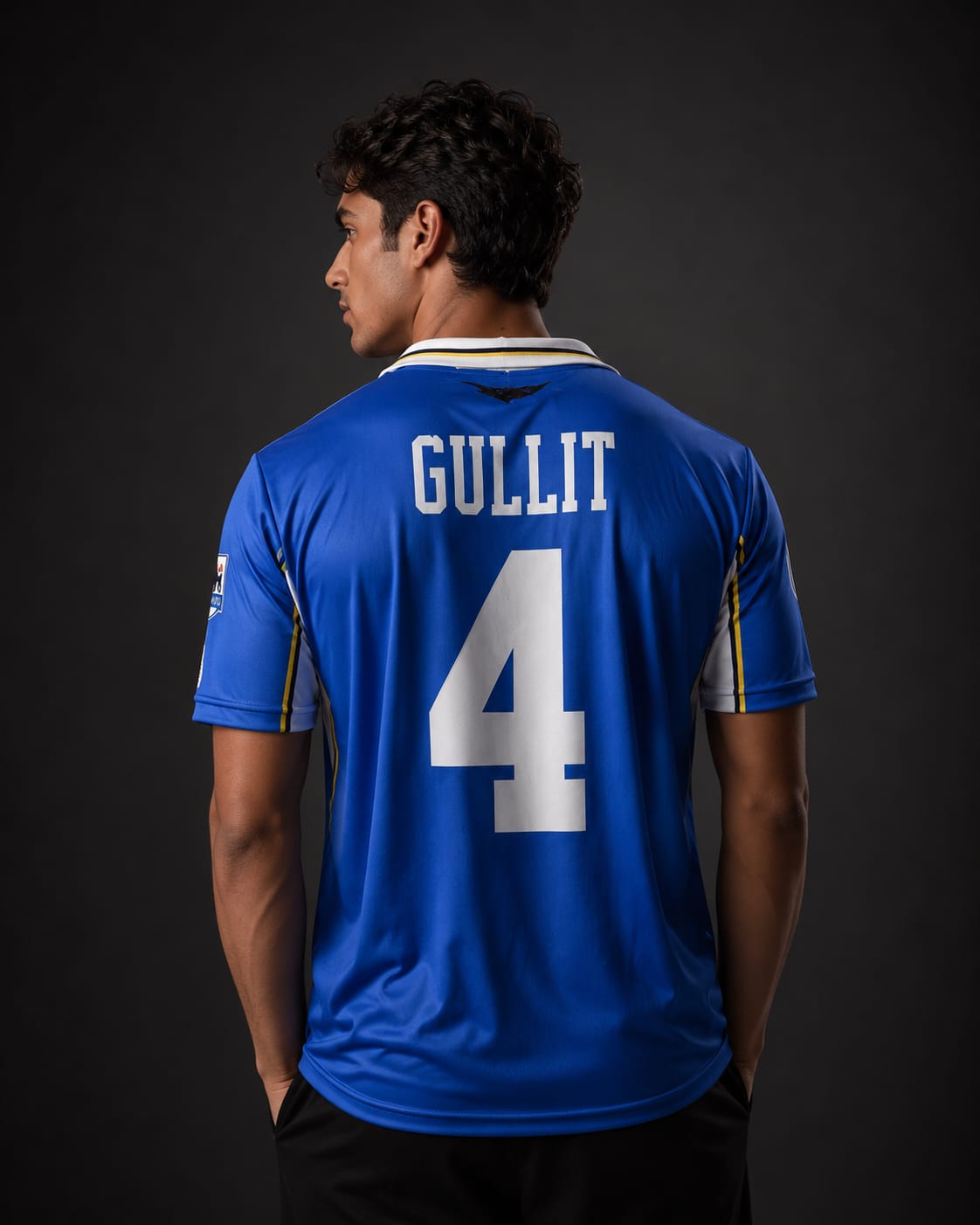Gullit-04 Chelsea Home 1997 retro Coller