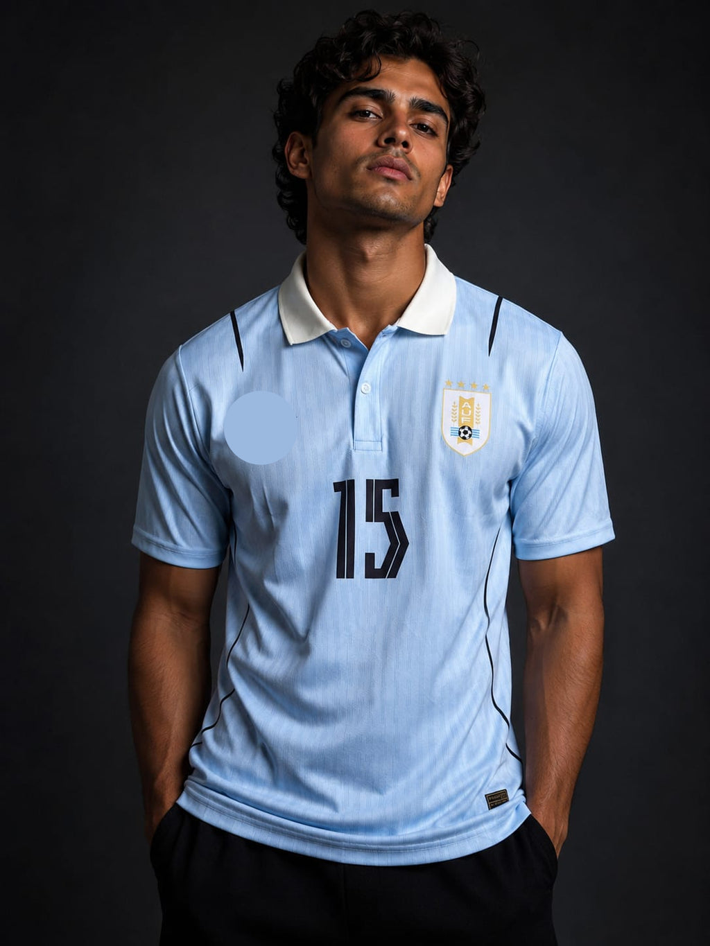 Uruguay home jersey  2026 World Cup Federico Valverde15