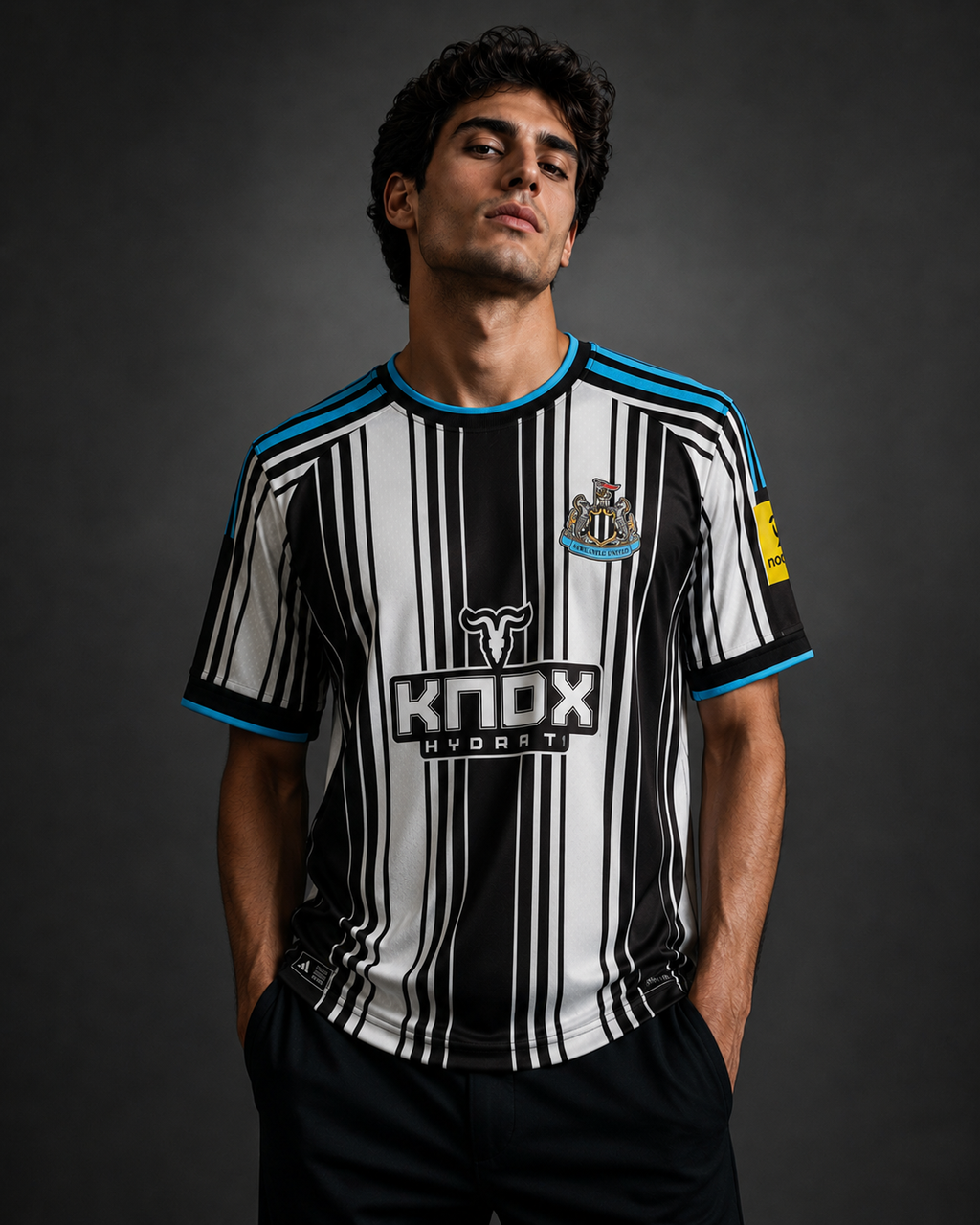 Newcastle United 2025/26 Special Edition Home Jersey – Joelinton #7 (Fan Version)