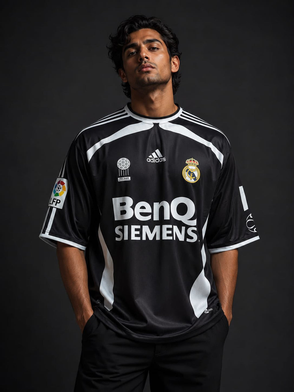 Beckham-23 Real Madrid 2006/07 Five sleeve (Oversized)