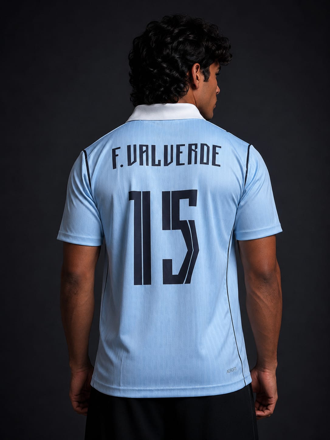 Uruguay home jersey  2026 World Cup Federico Valverde15