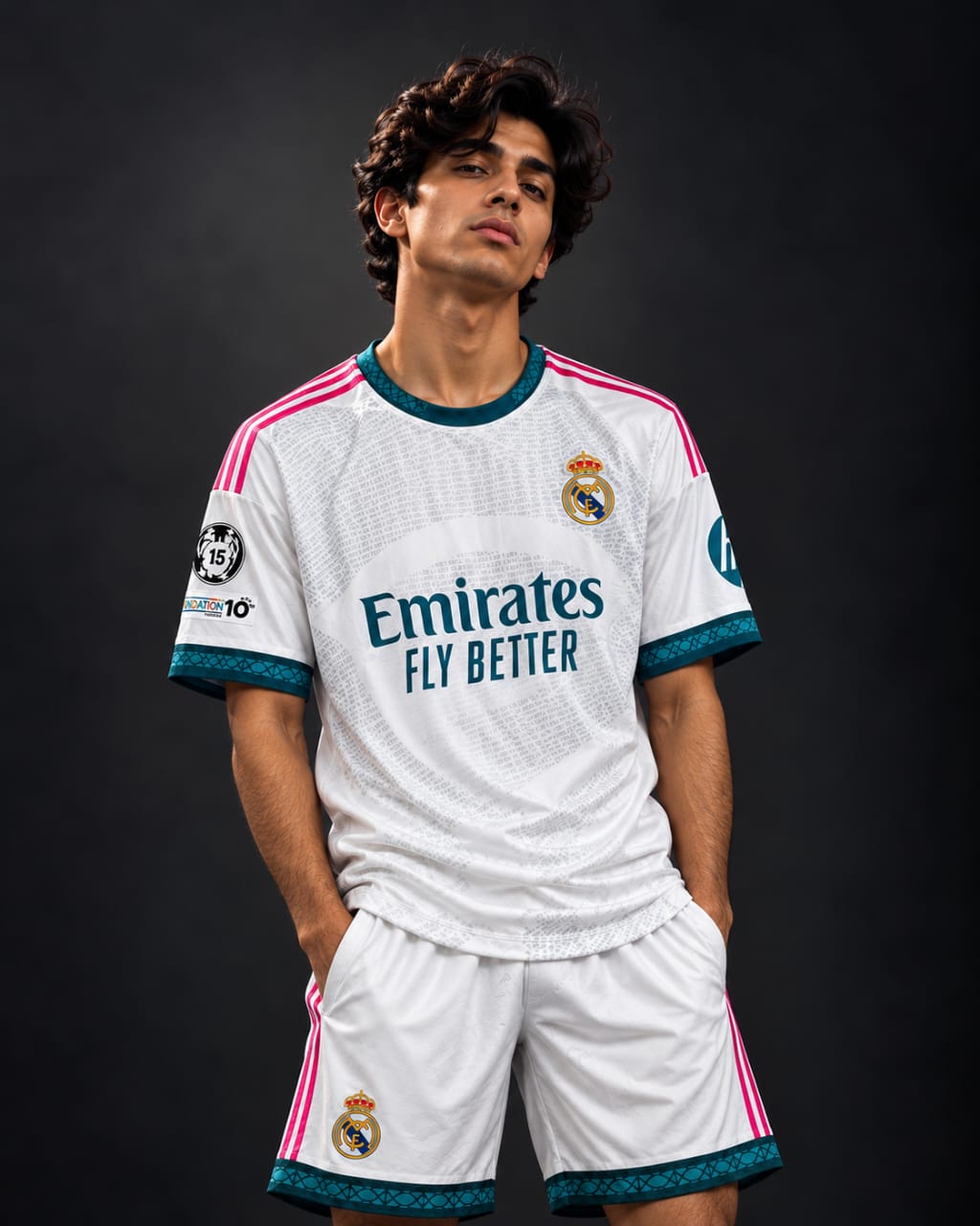 Real Madrid CF Mbappé #10 Home Jersey embroidery 
Year: 2026/27 Combo jersey &shorts