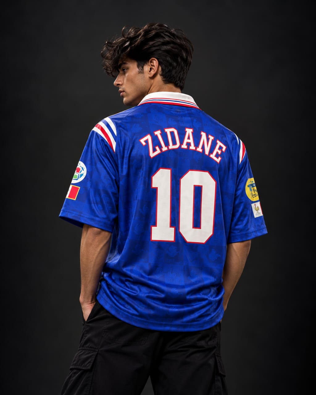 Zinedine Zidane France #10 Jersey
Year: 1998 colar with button embroidery