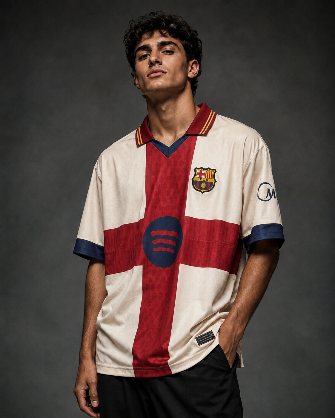 FC Barcelona 2025/26 Away Jersey – Lamine Yamal #10 Fivesleeve embroidery