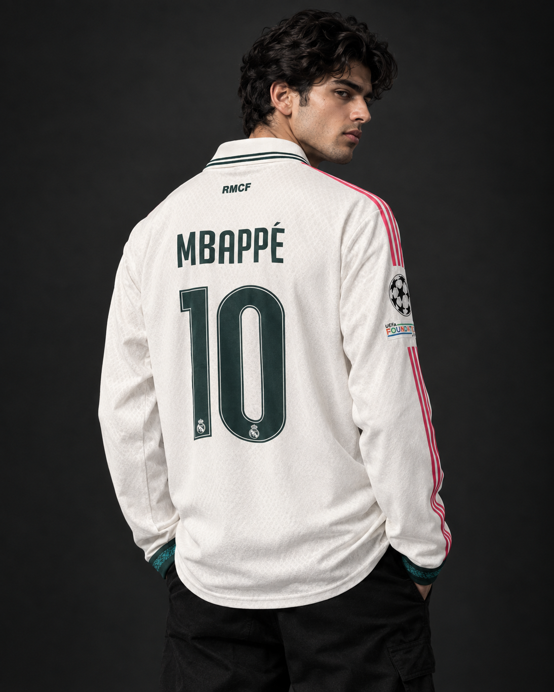 Real Madrid 2026/27 Home Jersey Kylian Mbappé #10 embroidery