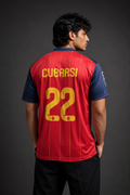 Spain #22 Cubarsi Home Football Jersey – Red Edition embroidery