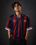 Cruyff 9 Retro Barcelona Jersey