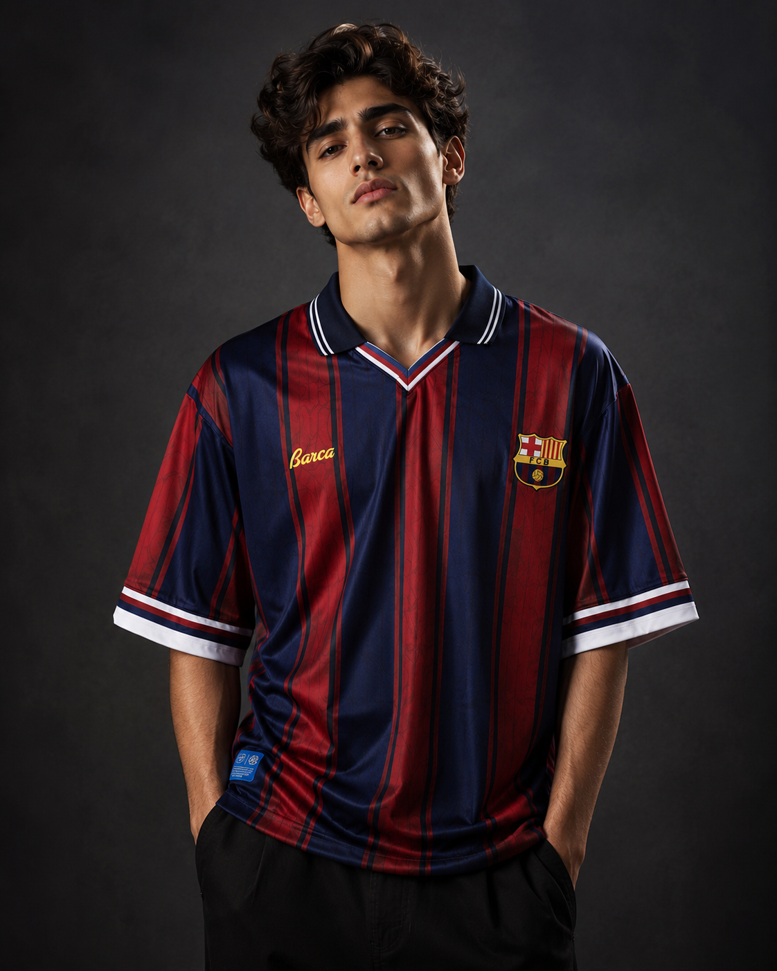 Cruyff 9 Retro Barcelona Jersey