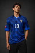 France 2024/25 Home Jersey – MBAPPE #10 (Five Sleeve Edition)