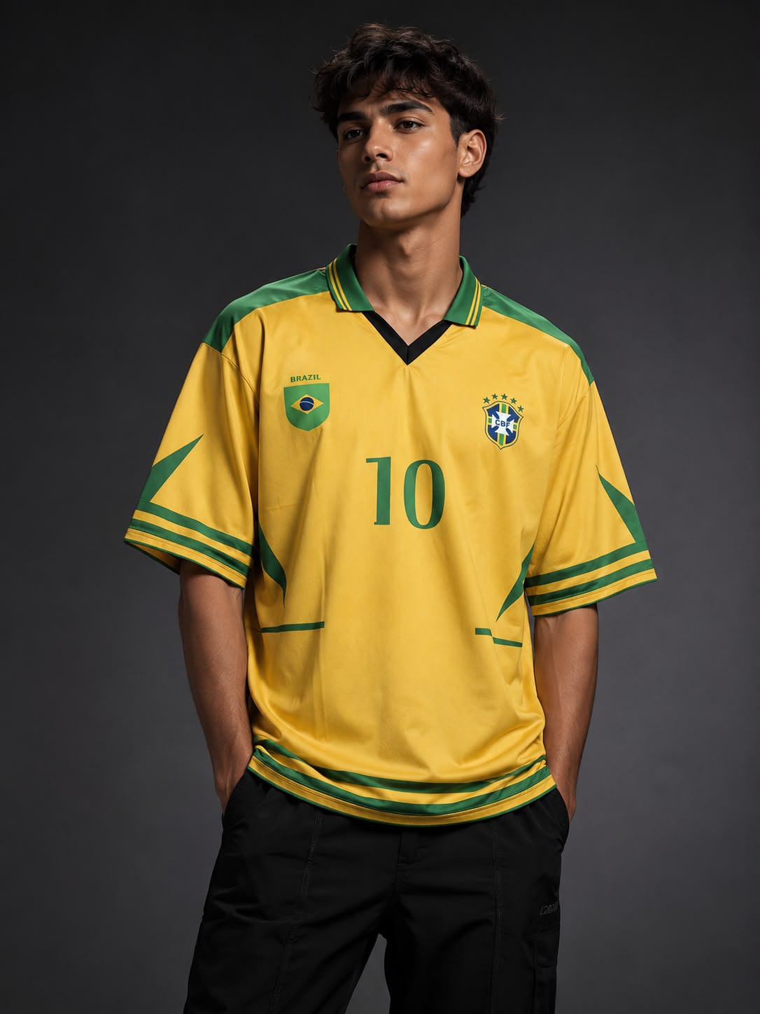Brazil Home Jersey 2025/26 – Neymar Jr #10