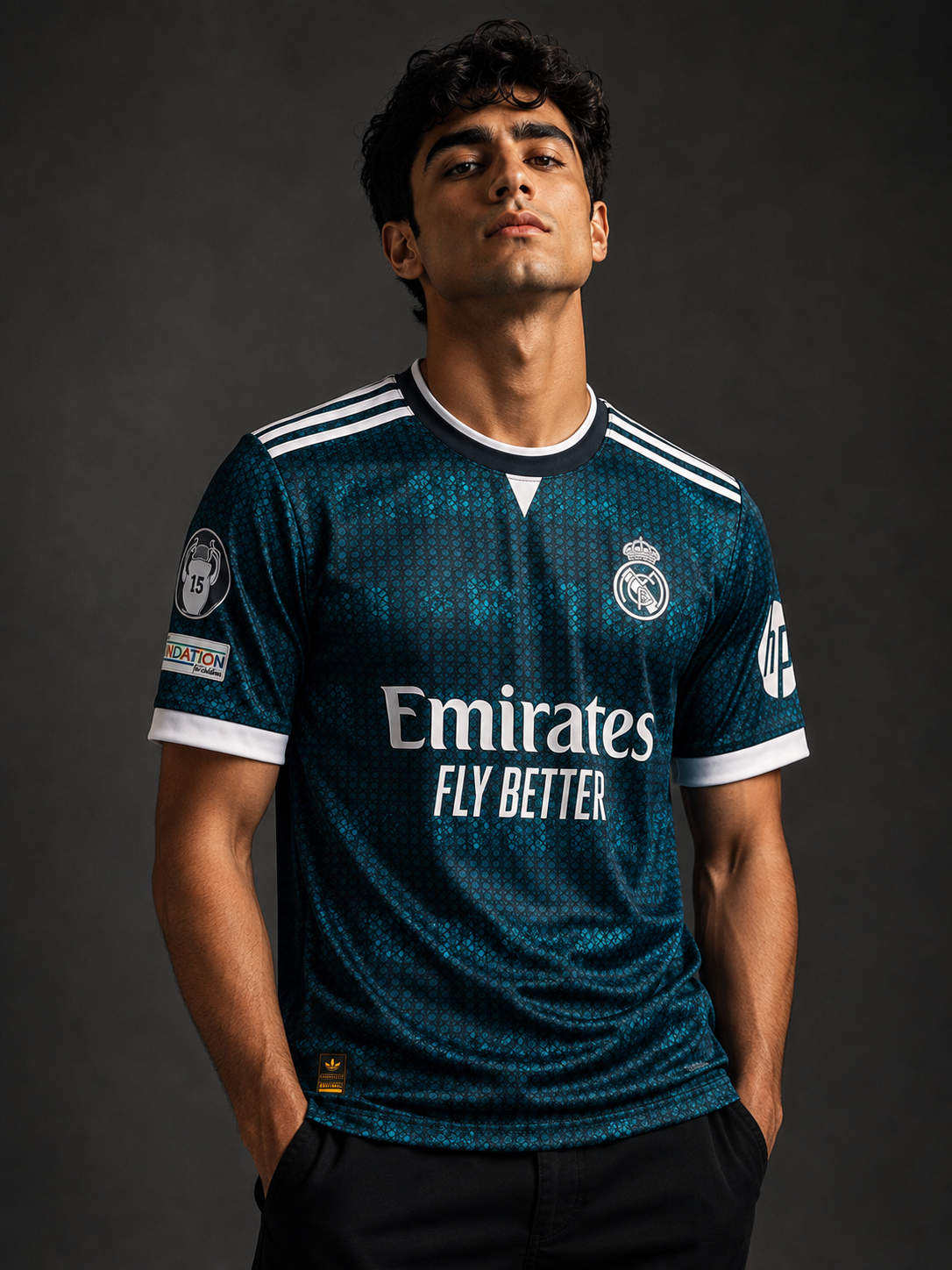 Real Madrid Valverde #8 Teal Edition Jersey