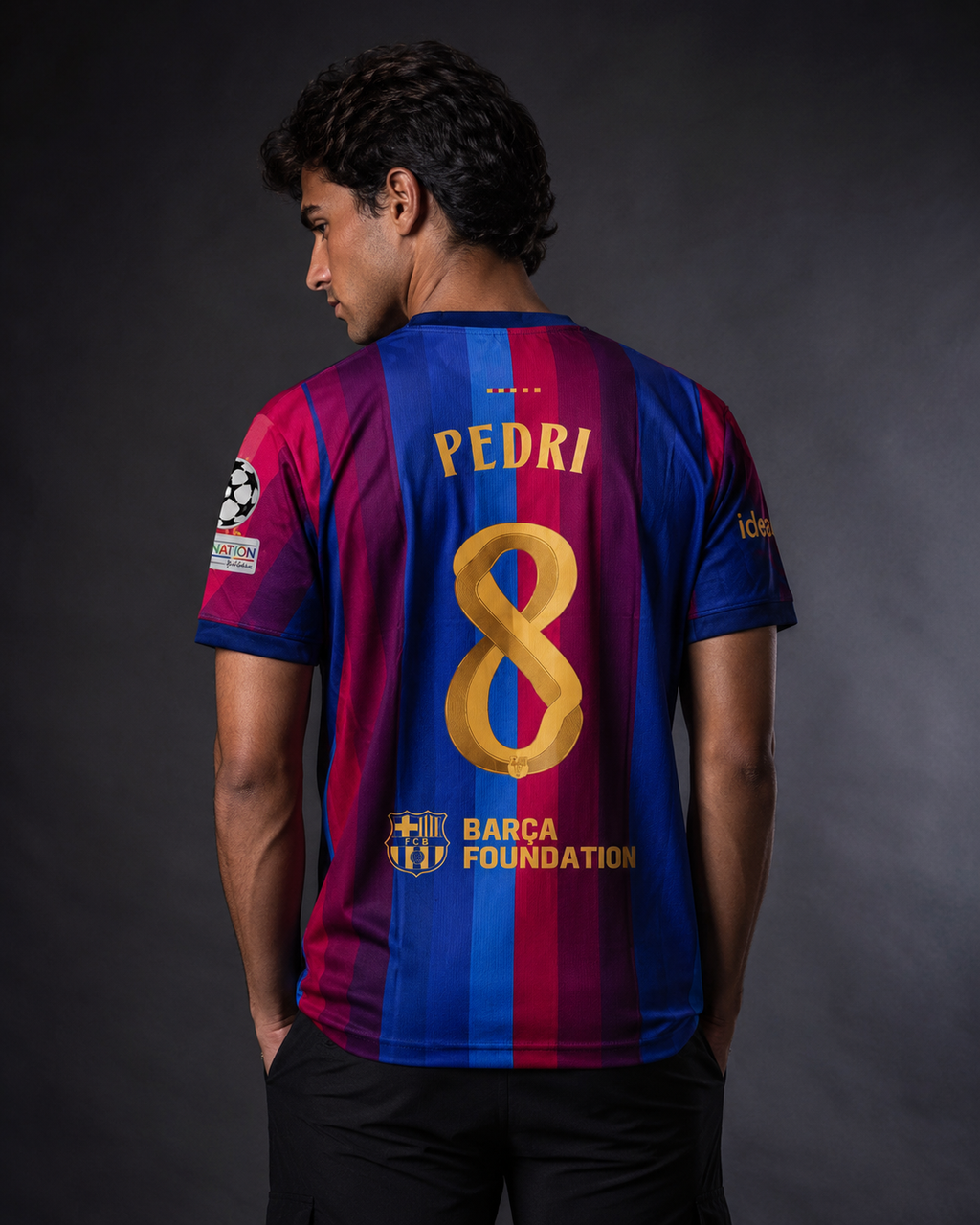 FC Barcelona 2026/27 Home Jersey – Pedri #8